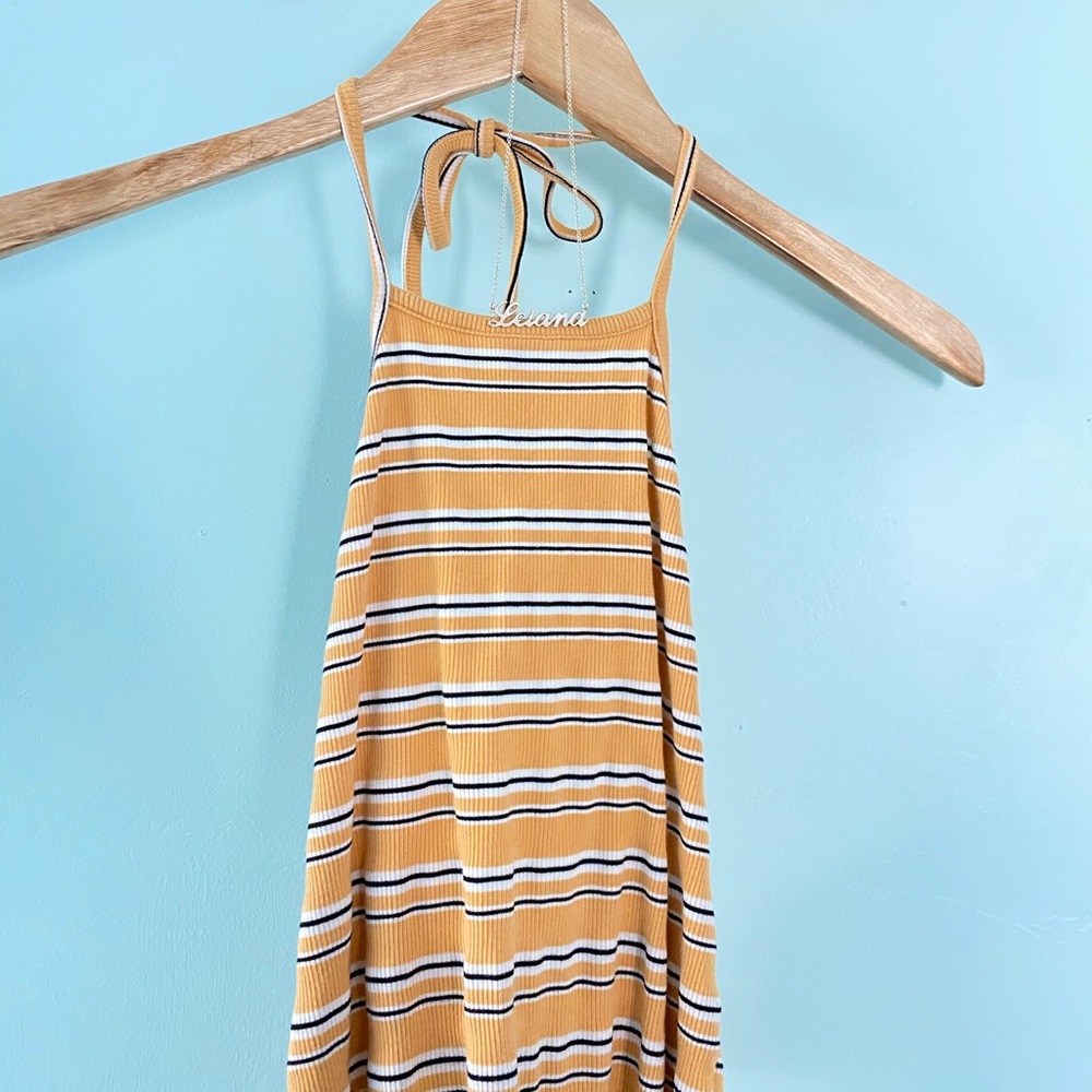 Striped Halter Top